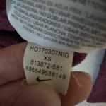 Nike  Womens Essential Vintage Full Zip Lightweight Hoodie Sweatshirt Burgundy XS Photo 4