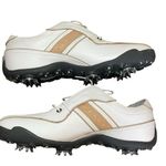 FootJoy LoPro Golf Shoes Womens Size 7M White Leather Soft Spikes 97153 EUC Photo 0