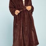 Reformation Coat Hudson Faux Fur Chocolate XS GUC Photo 8