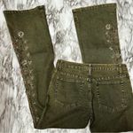 AZI Women’s Embroidered Boho Denim Blue Jeans Sz 32 Hippy Vintage Vibes Cowgirl Photo 4