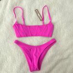 SKIMS NWT  Corset Bikini Neon Orchid 💗 Photo 1