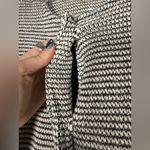 ASOS  Black and White Textured Knit Long Cardigan 4 Photo 6