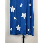 Current/Elliott Sleeveless Graphic Star A-Line Mini Dress Blue Womens Size 1/S Photo 3