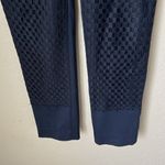ALC Frank A.L.C Black wool checkered lace overlay pants Photo 3