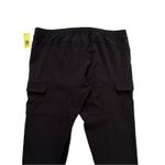 All In Motion Pants Black Stretch Pull On Cargo Tapered Leg Active Size XXL NEW Photo 6