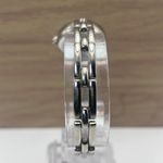 Women’s Timex, Small Black Face, Bracelet Style Band Silver Photo 5