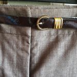 AB Studio NWT  Brown Belted Bermuda Shorts Photo 2