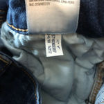 American Eagle Womens Low Rise Distressed Midi Shortie Jean Shorts Dark Wash 00 Photo 5