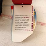 Tyr. Womens Anzan Mia Bikini Top Active Swimwear Medium Support Blue Black S 4/6 Photo 4