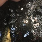 Navy blue sequin dress size small Photo 14
