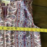 Modcloth Womens Small Pink Paisley Podcast Sleeveless Top Artsy Boho Photo 6