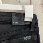 joe's jeans Joe’s Jeans Ruched Ankle Skinny Coated Jet Black Photo 74