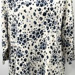 Chico's 3/4 Sleeve Leopard Print T Shirt One Pocket Top Women's Size 3 (XL) Photo 0
