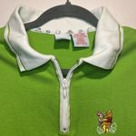 Disney - Vintage Neon Green Winnie The Pooh & Piglet Design Embroidered Vest- XL Photo 2