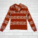 Rank 45 Summit Aztec Hoodie Women's XS Black Pullover Sweatshirt Western Hoodie Brown Photo 8