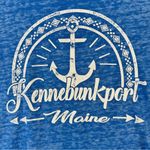 Exist Kennebunkport Maine T Shirt Woman’s Size M Blue Photo 2