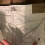 PacSun White  Jeans Ripped 90s Boyfriend Straight Leg Photo 2