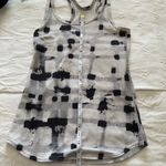 Lululemon  Studio Racerback Ghost Weave black and white. Photo 7