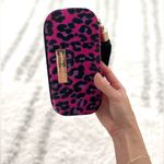 Marc Jacobs  Fuchsia and Black Leopard Print Zippered Cosmetic Case Photo 1
