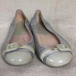 Emporio Armani Emporia Armani   Grey logo ballet flats Women size 38 Photo 4