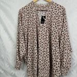 Torrid  Textured Jersey Choker Neck‎ Smocked Bottom Top Size 3X NWT Photo 4