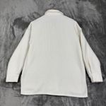 Primark Women's Cream Oversized Shacket Textured Cozy Minimalist Casual Sz 14 Photo 6
