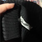 Danielle Guizio  Black Ribbed Cutout Top Photo 4