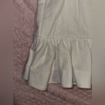 Veronica Beard New  White Textured Kemble Midi Ruched Tiered Luxury Skirt Sz 8 Photo 3