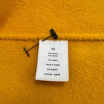 Talbots Women's  Double Face Wool Blend Jacket Coat Size 10 Mustard Gold Yellow Photo 4