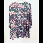 Umgee Key Hole Floral Swing Dress Size Small Photo 10