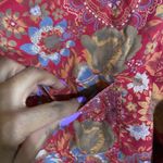 Van Heusen  For Her Floral Button Down with Shoulder Pads Photo 2