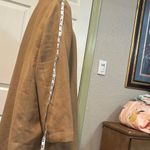 Banana Republic  Classic Tan pea Coat collared and zipped Photo 10