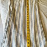 REWASH  White and Gray Striped Wide-Leg Pants Photo 4