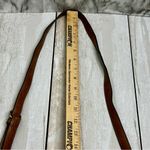 Etienne Aigner  Yellow Brown Linen Crossbody Shoulder Bag Y2K Fall Harvest Gold Photo 7