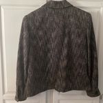 Ellen Tracy  Brown/Gold Wool Rayon Button Front Blazer Jacket Sz 14 Photo 6