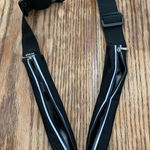 Black Adjustable Belt Bag. Black running belt Fanny pack Photo 0