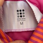 Title Nine Nine West Diamalete Athletic Dress | Pink Purple and Orange Stripe | Size Medium Photo 3