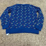 Disney  Christmas Sweatshirt Merry Stitchmas Light-Up Womens/Jrs Sz Small Photo 9