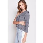 Joie Nordstrom  Aleesha Knit Top L NWT One Shoulder Striped Sweater Long Sleeve Photo 2