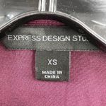 EXPRESS Silky Feel Sleeveless Purple Top Beaded Detail Size XS Photo 3