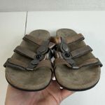 Taos Footwear Size 8 Prize 4 Walking Sandal Adjustable Straps Metallic Leather Brown Photo 9