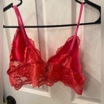 Urban Outfitters Lace Bralette in Vibrant Red size medium Photo 1