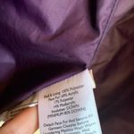 Eddie Bauer Women's Purple Trench Puffer Jacket Size Large Outerwear Coat Winter Photo 4