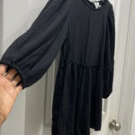 Princess Polly NWT  Black Ballon Sleeve Romper Sz 0 Photo 4