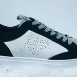 NWT Maxim Pardi Unisex womans Verona Low top sneakers sz 11 black white … Photo 2