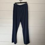 Susan Graver Essentials Women’s Medium Navy Blue Stretchy Pants Pull On Photo 2