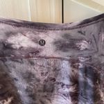 Lululemon to the point long sleeve mist dye purple top size 8 Photo 7