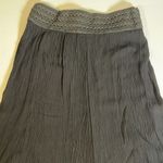 I. N. Studio Petite Black Gauzy Maxi Skirt Elastic Waist Whimsigoth Romantic OS Black Size undefined Photo 6
