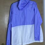 Columbia Lavender and White Windbreaker Jacket Photo 2