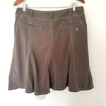 Athleta Wear About Brown Pleated Skort Womens Built-In Shorts Active (NoSz) Photo 2